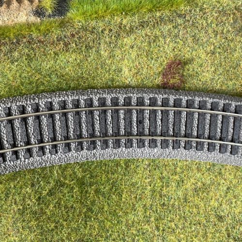 Piko 55412, A-Gleis Kurve R2 mit Bettung, 422, 30°