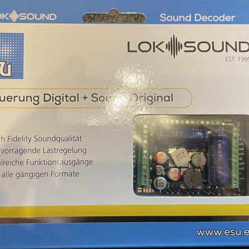 ESU 58513 Loksound 5 XL Multiprotokolldecoder mit Schraubklemmen