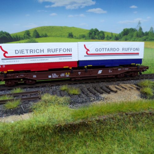 Roco 46379 ÖBB IV Sdgkkmss Einheitstaschenwagen "Dietrich Ruffoni/Karel Hermans"