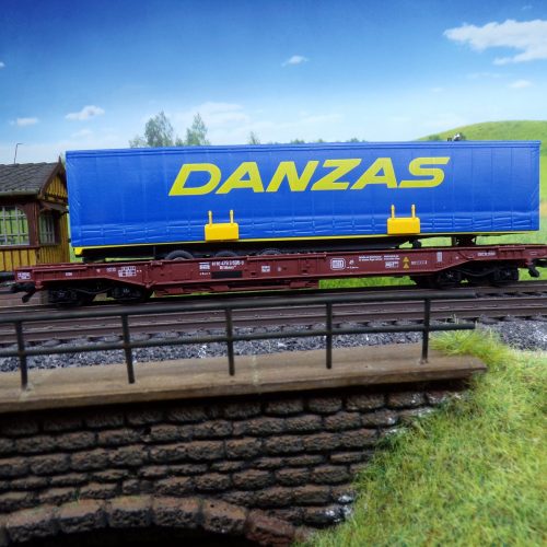 Roco 46373 DB IV Sdkmss Einheitstaschenwagen "Danzas"