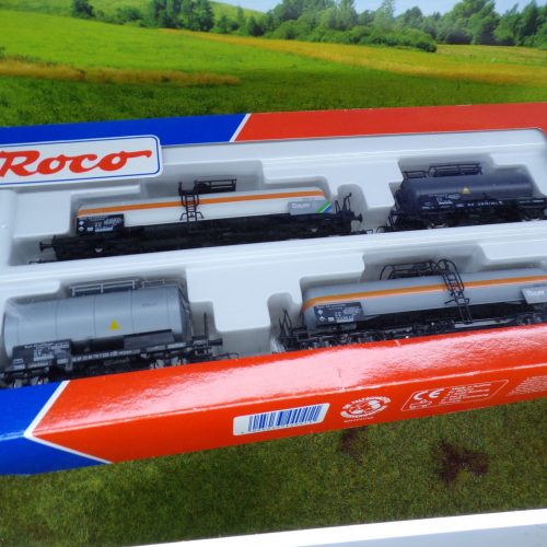 Roco 44041 4er-Kesselwagenset "Bayer"