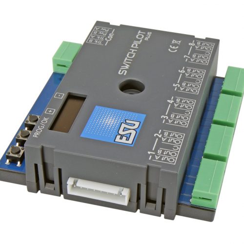 ESU 51831 Switchpilot 3 plus, 8-Fach Magnetartikeldecoder DCC/MM