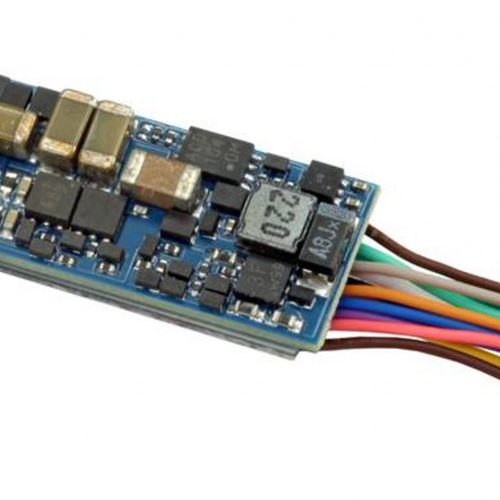58923 LokSound 5 Nano DCC »Leerdecoder«, Einzellitzen, mit Lautsprecher 11x15mm, Spurweite: N, TT