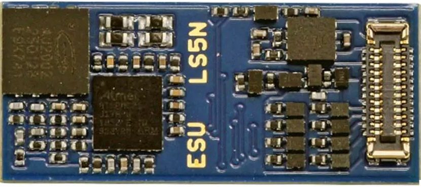58925 LokSound 5 Nano DCC »Leerdecoder«, E24, mit Lautsprecher 11x15mm, Spurweite: N, TT