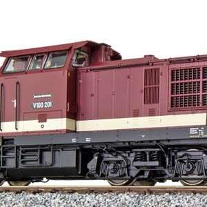 ESU 31760 Baureihe V100 DR, V100201, H0, altrot, Ep.III, DC/AC
